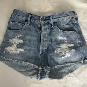 Citizens of humanity high waisted shorts size 24